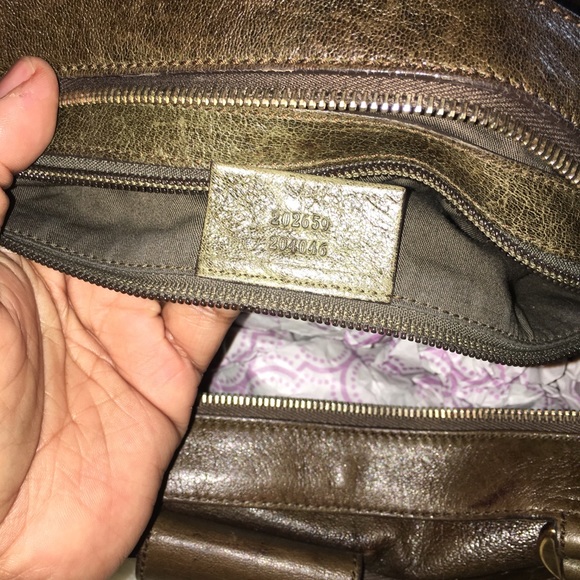 Alexander McQueen Brown Elvie Shoulder Bag - Picture 7 of 8